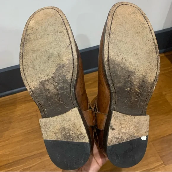 Frye Phillip Harness Tall Boots #70511 Sz. 8.5 - Picture 10 of 11